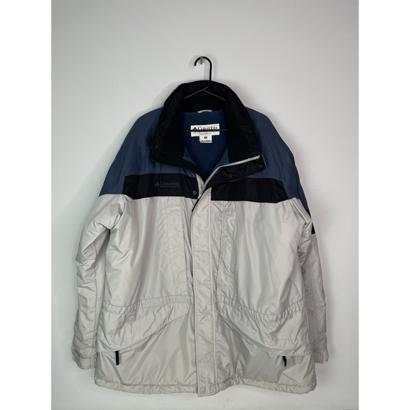 Columbia Other - Columbia Nylon Insulated Jacket Full zip Hood Coat RN 69724 Sz Xxl